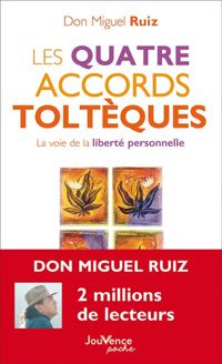 Couverture du livre n°1 Les quatre accords toltèques - Miguel Ruiz