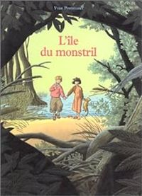 Couverture du livre L'Île du Monstril - Yvan Pommaux