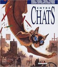 Couverture du livre Entre chats - Frank  - Pierre Yves Daniel