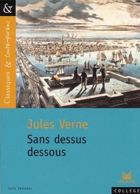 Couverture du livre Sans dessus dessous - Jules Verne