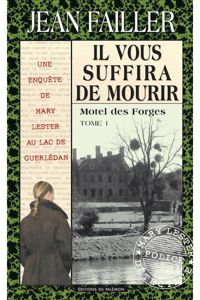 Couverture du livre Motel des Forges - Une enquête de Mary Lester, 33 - Jean Failler