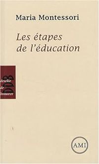 Maria Montessori - Les étapes de l'éducation