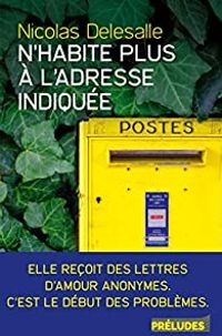 Nicolas Delesalle - N'habite plus à l'adresse indiquée