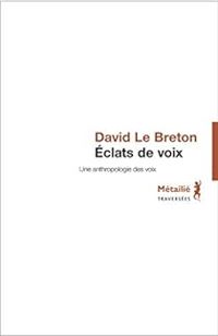 Couverture du livre Eclats de voix : Une anthropologie des voix - David Le Breton