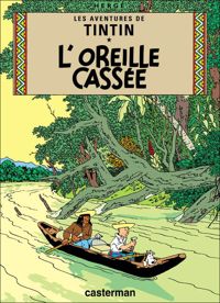 Couverture du livre L' Oreille cassée - Herge 