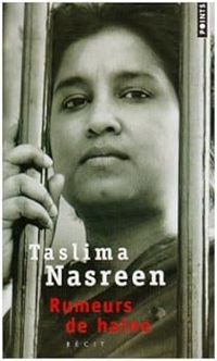 Couverture du livre Rumeurs de haine - Taslima Nasreen