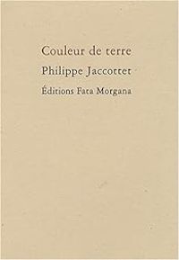 Couverture du livre Couleur de terre - Philippe Jaccottet