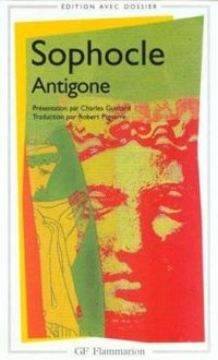 Couverture du livre Antigone - Sophocle  - Sophocles 