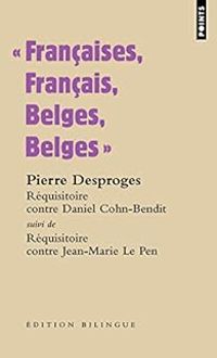 Couverture du livre Françaises, Français, Belges, Belges - Pierre Desproges