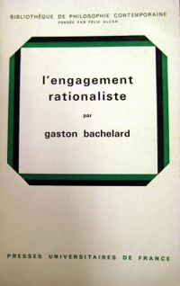 Couverture du livre Engagement rationaliste - Gaston Bachelard