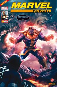 Couverture du livre Marvel Universe (v2) n°1 - Thanos 1/2 - Dan Abnett - Andy Lanning