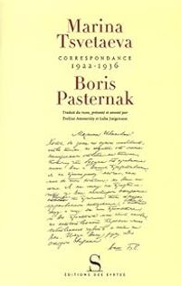 Couverture du livre Correspondance  - Boris Pasternak - Marina Tsvetaieva