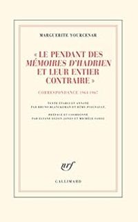 Couverture du livre Correspondance (1964 - Marguerite Yourcenar