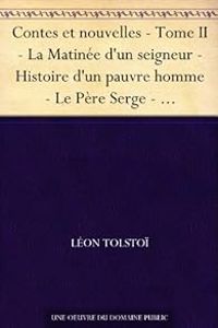 Couverture du livre Contes et nouvelles - Leon Tolstoi