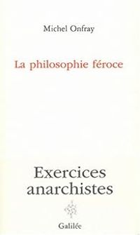 Couverture du livre Exercices anarchistes - Michel Onfray