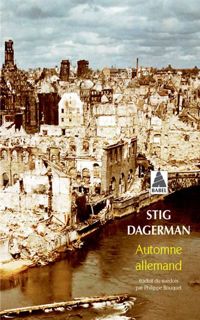 Couverture du livre Automne Allemand Bab N°652 - Stig Dagerman