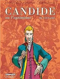 Couverture du livre Candide ou l'optimisme de Voltaire  - Michel Dufranne - Gorian Delpature