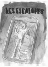 Couverture du livre Les escalopes - Sebastien Lumineau