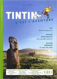 Couverture du livre Tintin, c'est l'aventure - Géo 02 : Les îles - Herge 