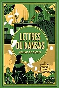 Couverture du livre Lettres du Kansas - Melanie De Coster