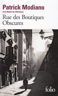 Couverture du livre Rue des boutiques obscures - Patrick Modiano