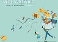 Couverture du livre Vide-grenier - Davide Cali - Marie Dorleans