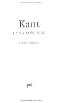 Couverture du livre La raison pure - Emmanuel Kant