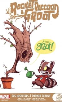 Couverture du livre Rocket Racoon & Groot  - Skottie Young