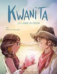 Couverture du livre Kwanita : La larme du bison - Pog 