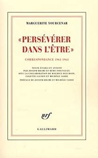 Couverture du livre Correspondance (1961 - Marguerite Yourcenar