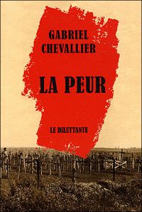 Couverture du livre La Peur - Gabriel Chevallier