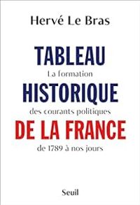 Couverture du livre Tableau historique de la France - Herve Le Bras