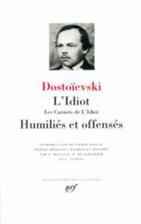 Couverture du livre L'idiot  - Fiodor Dostoievski