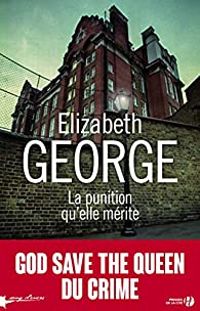 Couverture du livre La punition qu'elle mérite - Elizabeth George