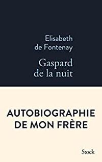 Couverture du livre Gaspard de la nuit - Lisabeth De Fontenay