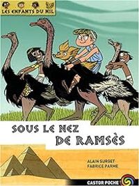 Couverture du livre Sous le nez de Ramsès - Alain Surget