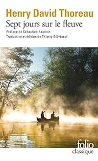 Couverture du livre Sept jours sur le Fleuve - Henry David Thoreau