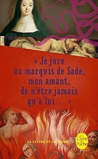 Couverture du livre Je jure au Marquis de Sade - Marquis De Sade - Anne Prospere De Launais