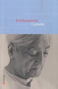 Couverture du livre Carnets - Jiddu Krishnamurti