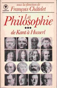 Couverture du livre de kant a husserl - Francois Chatelet