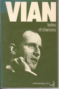 Couverture du livre TEXTES ET CHANSONS - Boris Vian