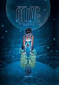 Couverture du livre Une lune bleue dans la tête - Veronique Cazot