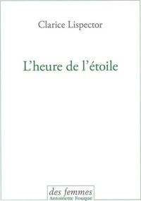 Couverture du livre L'heure de l'étoile - Clarice Lispector