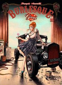 Couverture du livre Burlesque girrrl - Francois Amoretti - Philippe Glogowski