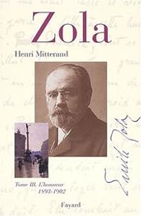 Couverture du livre L'Honneur (1893-1902) - Henri Mitterand