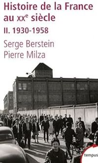 Couverture du livre 1930-1958 - Pierre Milza - Serge Berstein