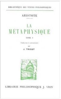  Aristote - Métaphysique - 2002-1 : A-Z