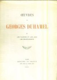 Georges Duhamel - Les plaisirs et les jeux