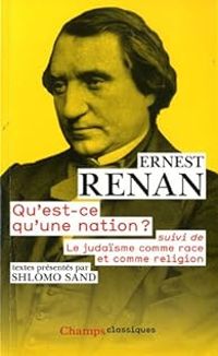 Couverture du livre Qu'est - Ernest Renan