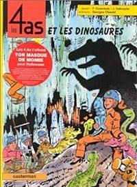 Couverture du livre Les 4 as et les dinosaures - Georges Chaulet